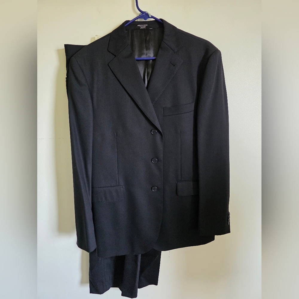 Classic Black Men's Moores Pronto-Uomo Suit